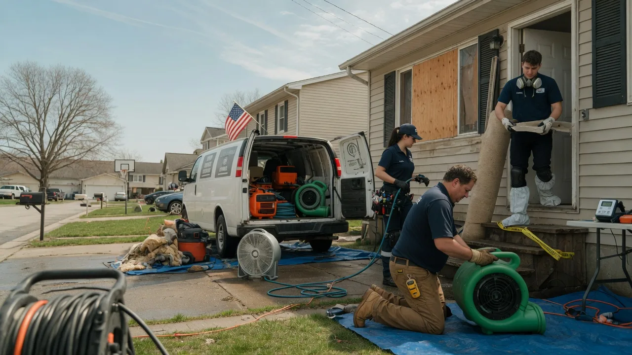 Water Damage Restoration in Marshall, IN near me